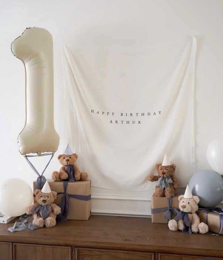 First birthday party