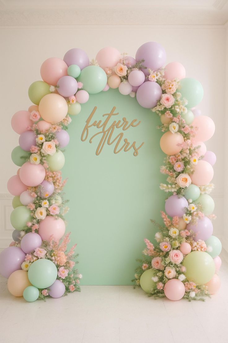 Bridal Shower Backdrop