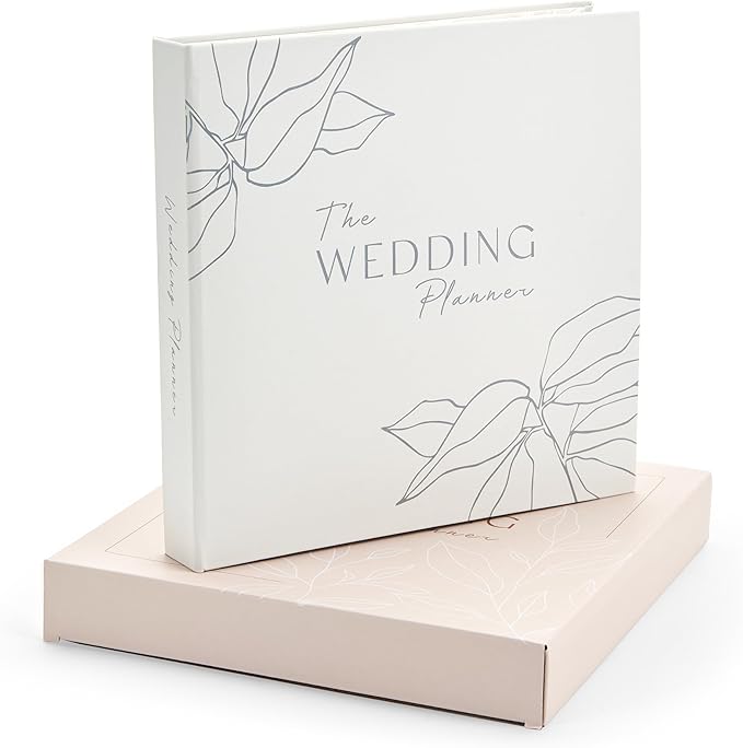 &And Per Se Wedding Planner Book and Organizer - Wedding Planning for Bride, Engagement Gifts for Couples, Future Brides and Grooms(Mystic Grey)